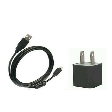 Nikon Fuji X Adapter EH-71P EH-70P Charging AC Adapter + USB Cable for Nikon P330, Nikon P530, Nikon S4200, Nikon S3200 ()