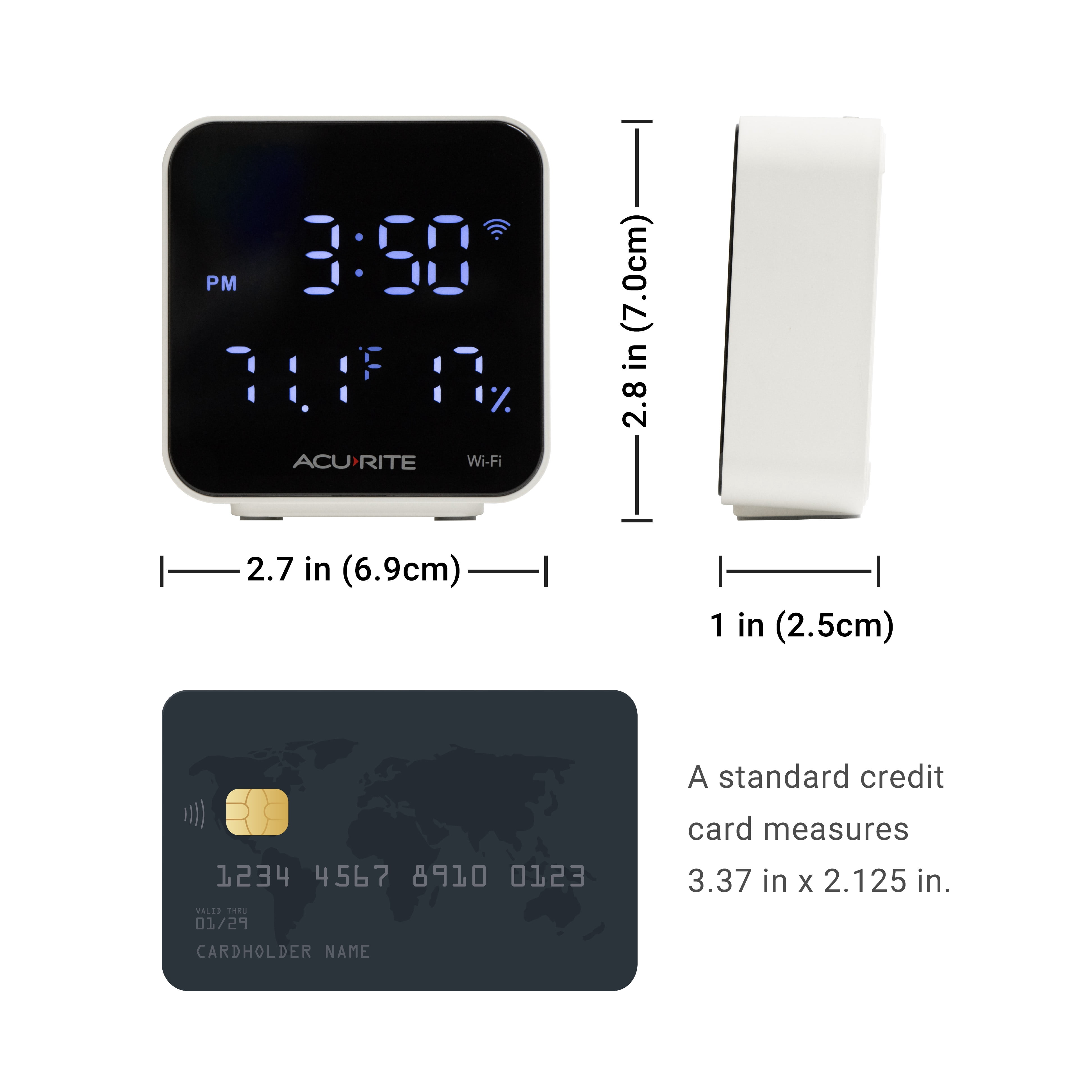 AcuRite Smart WiFi Indoor Thermometer & Hygrometer with App for Infrared Control & Remote Monitoring