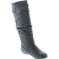 thumbnail image 7 of TOP Moda Data-1 Women's Shoes Cute & Comfort Round Toe Flat Heel Slouchy Mid Calf Boot, 7 of 7