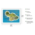 thumbnail image 2 of The Island of Maui Hawaii - Vintage Pictorial Map by Ray Lanterman c.1962 - Fine Art Rolled Canvas Print 20in x 26in, 2 of 4
