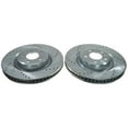 thumbnail image 2 of Power Stop Front Pair of Drilled and Slotted Brake Rotors AR85204XPR, 2 of 4