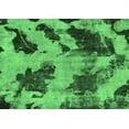 thumbnail image 1 of Ahgly Company Indoor Rectangle Abstract Emerald Green Modern Area Rugs, 2' x 3', 1 of 4