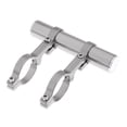 thumbnail image 1 of Handlebar Extender Bike Flashlight Holder Handlebar Lamp Bracket Holder Gray, 1 of 5