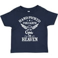 thumbnail image 3 of Inktastic Handpicked for Earth by My Opa in Heaven with Angel Wings Boys or Girls Toddler T-Shirt, 3 of 5