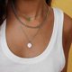 thumbnail image 4 of Collar con colgante de sonrisa cadena con cara sonriente Shaofei, 4 of 4