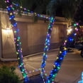thumbnail image 2 of Guirnalda de luces solares QITONG, paquete de 4, multicolor, 10 m, 100 LED, 2 of 9