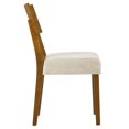 thumbnail image 4 of Side Dining Chair, Set of 2, Light Beige, Fabric, Kitchen Cafe Bistro Hospitality Restaurant, Modern Contemporary HB36823, 4 of 10