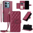 thumbnail image 1 of Funda tipo billetera GANGXUN para Xiaomi POCO X6 5G – Tapa abatible con correa para mujer, 1 of 5
