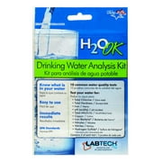 LabTech LT5010 H2O OK Water Test Strips Kit, 10-in-1 Drinking Water Quality Tests, 0.058 lb.