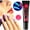 D, variant on Bagmrteho Glitter Nail Printing Glue Tube Steel Plate Transfer Nail Polish 8ml -LED Gel Nail Polish Stamping Plate Lip Glitter Glitter Jar Clear on Nails Out The Door Fast Drying Top Coat Nail Nail