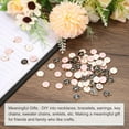 thumbnail image 5 of Alphabet x Letter Charm Double Sided Enamel Initial Alphabet Pendant Black, for Jewelry Making, 50pcs, 5 of 7