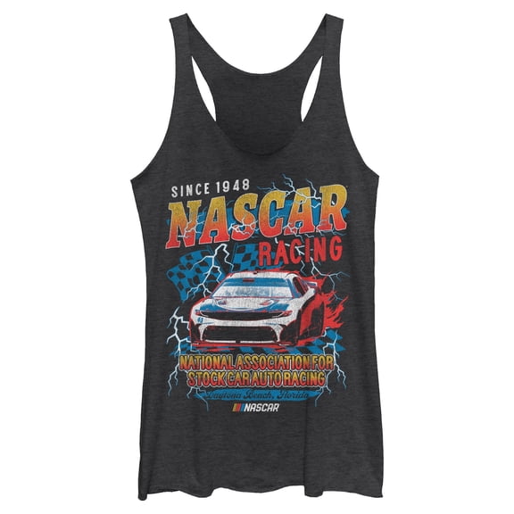 Womens NASCAR Since 1948 Daytona Beach Racerback Tank