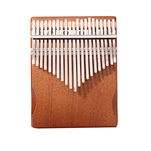 Instrumento musical Kalimba de 21 teclas, piano de dedo pulgar de madera de caoba (Retro) Likrtyny Para estrenar