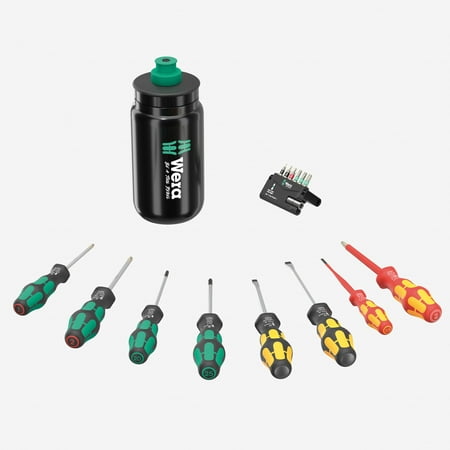 

Wera 100028 9540 Kraftform XL Bottle Set 17 Pieces