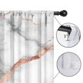 thumbnail image 4 of Blackout Kids Curtains,White and Copper Marble Pattern Children's Insulated Curtains Set Of 2,Bedroom Essentials,Toddler Room Decor 52"x84", 4 of 5