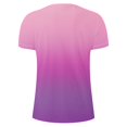 thumbnail image 2 of 2026 Mens Shirts Crewneck Short Sleeve Summer Beach Shirt Causal Stylish Gradient Graphic Tee Shirts Fashion Clothes 2026, 2 of 4