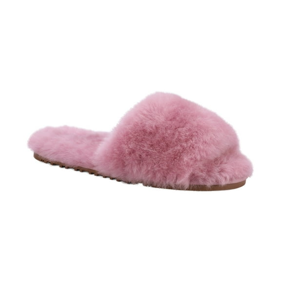 Lamo Footwear Women's Rose Naomi Sheepskin Sandals Rose Small US