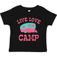thumbnail image 3 of Inktastic Live Love Camp Rv Girls Toddler T-Shirt, 3 of 5