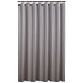thumbnail image 3 of Tuvgenk 100%Polyester Waterproof Shower Curtain Modern Mildew Resistant 70.8*70.8 in Light Gray Window Curtain Heavy Duty Bath Door Curtain, 3 of 4