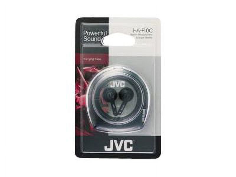 JVC HAF10C Earbud Headphones with Carrying Case - image 2 of 2