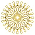 thumbnail image 1 of 150Pcs Gold Swivel Snap Hook Set Swivel Clasp Keychain Hook Lobster Clasp Split Key Rings With Chain And Jump Rings Bulk For Keychain Lanyard Jewelry Diy Crafts Supplies, 1 of 5
