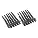 thumbnail image 1 of 12pcs/Box Hair Styling Clips Hairdressing Salon Sectioning Hairpins for Salon Styling Black, 1 of 5