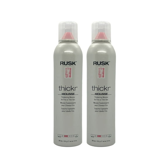 Rusk Thickr Thickening Mousse 8.8 Oz (Pack of 2)