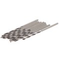 thumbnail image 4 of 10 brocas helicoidales de vástago recto de acero de alta velocidad, perforadoras industriales de 1,85 mm, 4 of 14