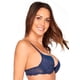 thumbnail image 3 of Bra escote profundo Push Up Ilusión 70054 azul 36C, 3 of 4