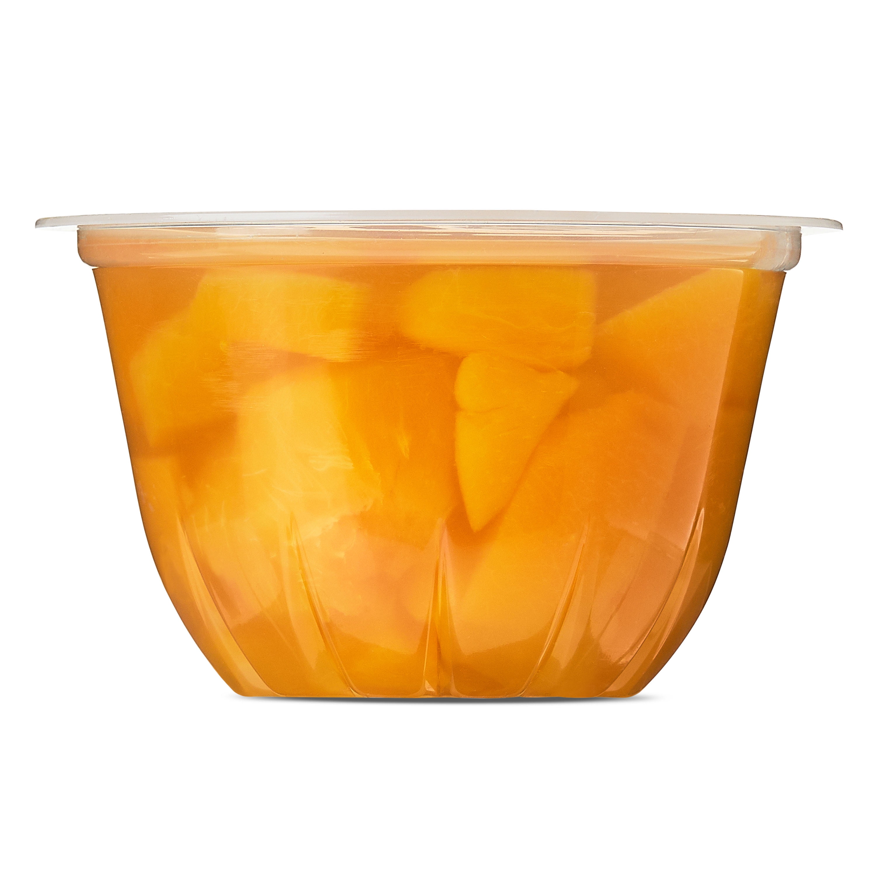 Great Value Diced Peaches in Juice, 4 oz, 4 Count