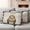 khaki, variant on Thanksgiving Fall Outdoor Waterproof Pillow Covers, Country Orange Pumpkin Truck Lattice Decorative Rectangle Throw Pillowcase Sofa Cushion Sham for Patio/Couch/Chair, 20"x12" 2 Pack