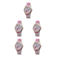 thumbnail image 1 of Qarigey Fashion Wrist Watch Wear-resistant Printing Watches Buckle Causal Needle Pointer with Wristwatch Lightweight Clock Type2, 1 of 6