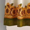 thumbnail image 2 of Curtainworks Rideau de Cuisine Tournesol pour Fenêtre de Jardin, Jaune, 2 of 6