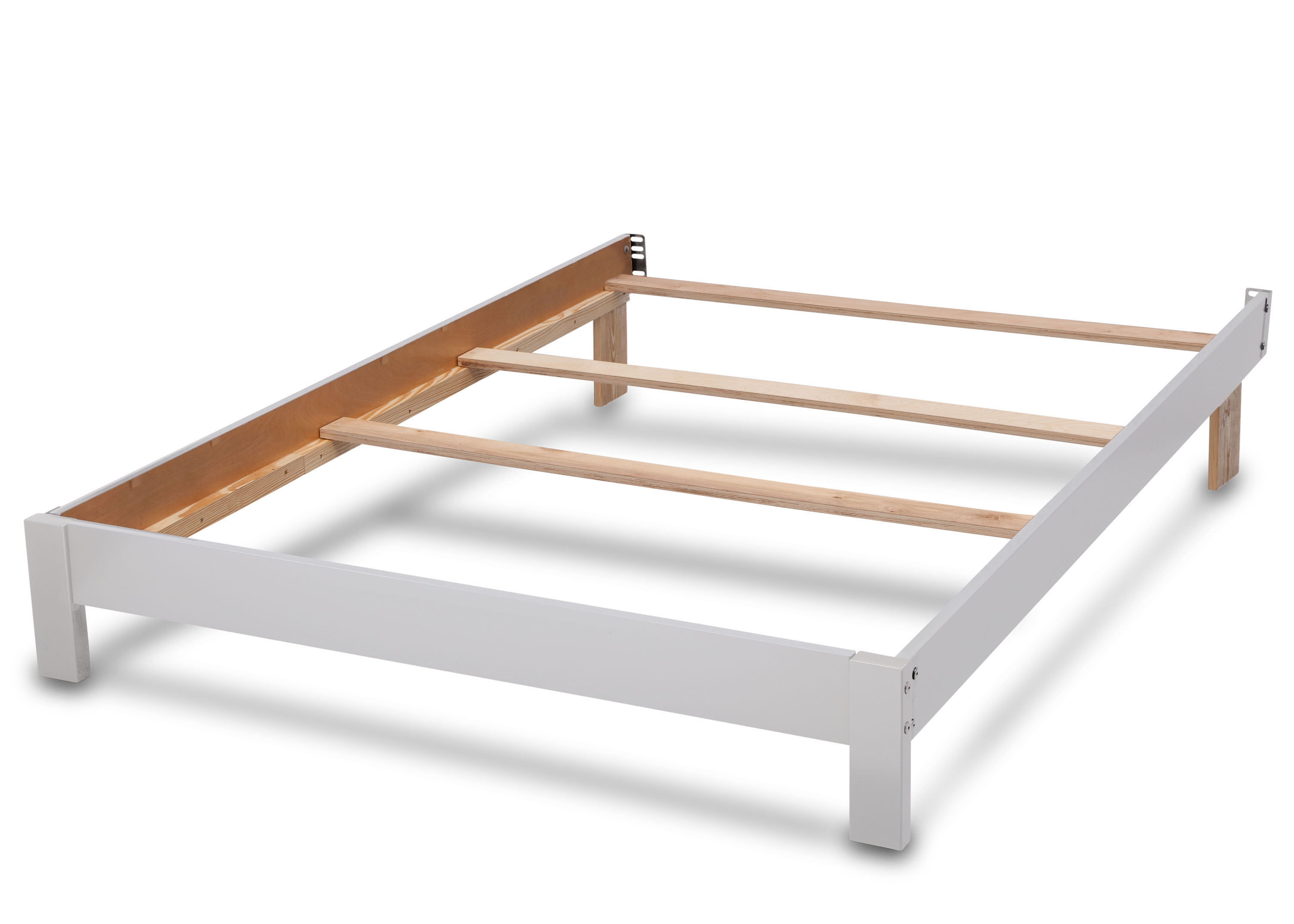 Delta Children Greyson Signature Full Size Platform Bed Kit #500850, Bianca White
