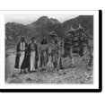 thumbnail image 2 of Historic Framed Print, [Four Arabs standing beside camel, Saudi Arabia], 17-7/8" x 21-7/8", 2 of 9
