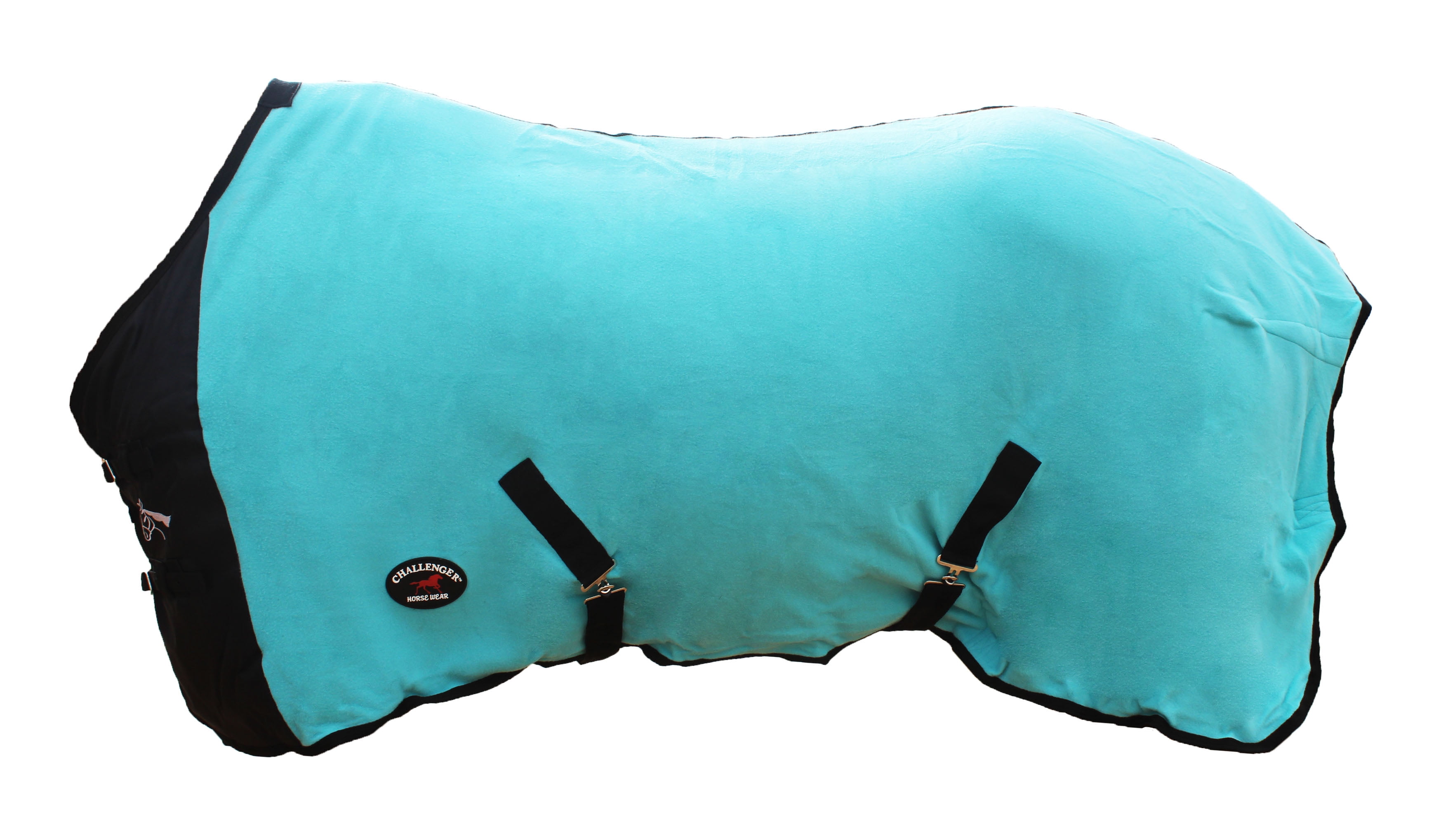 Challenger Horsewear 66 Horse Sheet Polar Fleece Cooler Exercise Blanket Wicks Moisture 4391N