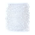 thumbnail image 1 of 8 3mm ABS Imitation Pearl Craft Hair Accessory Bead Chain String Round DIY Needlework Jewelry Accessories Handmade Centerpiece Bouquet Transparent, 1 of 9