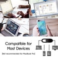 thumbnail image 3 of IllmTech - Webcam Covers, Ultra Thin Slider Web Camera Privacy Cover with Strong Adhesive, Protects Privacy for Most Laptops, Tablets, and Smartphones (6-Pack(O&R)), 3 of 6
