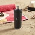 thumbnail image 5 of bubba Envy S Stainless Steel Tumbler with Straw and Bumper Rubberized in Black, 24 fl oz., 5 of 5