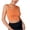 Orange, variant on LAJPXKHY Womens Yoga Tank Tops Ribbed Cut out Neck Sleeveless Slim Fitting Workout Cropped Tanks Going out Top