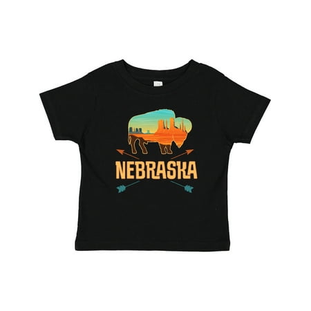 

Inktastic Nebraska Vacation Buffalo Gift Baby Boy or Baby Girl T-Shirt