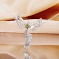 thumbnail image 3 of Pretty Angels Jewelry Heart Cubic Zircon Wedding 925 Silver Necklace Pendant, 3 of 3