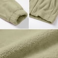 thumbnail image 4 of Edvintorg Women's Sleepwear 2 Piece Pajamas Long Sleeve Zip Up Top and Pant with Pocket Fleece Lounge Sets for Women Green S, 4 of 8