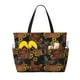 thumbnail image 1 of Fotbe Embroidery Chicken Rooster And Sunflowers Bolsa de Viaje para Playa - Resistente al Agua, Bolsa Tote de Gran Capacidad y Ligera con 7 Bolsillos para Mujeres y Hombres, 1 of 7