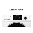 thumbnail image 4 of Equator Advanced Appliances 1.62 cu.ft. White Front Load Washing Machine with Pet Cycle, 4 of 15