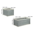 thumbnail image 2 of BRIGHTFUFU 12Ud Caja Plegable Para Ropa Organizador De Cajones Tela Claro Para, 2 of 6