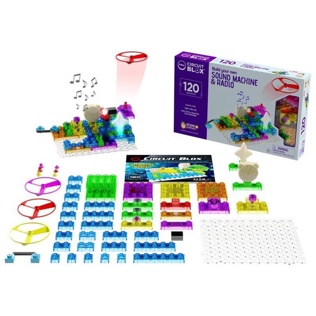 Circuit Blox - Set con 120 Experimentos Electrónicos E-Blox CB-0026