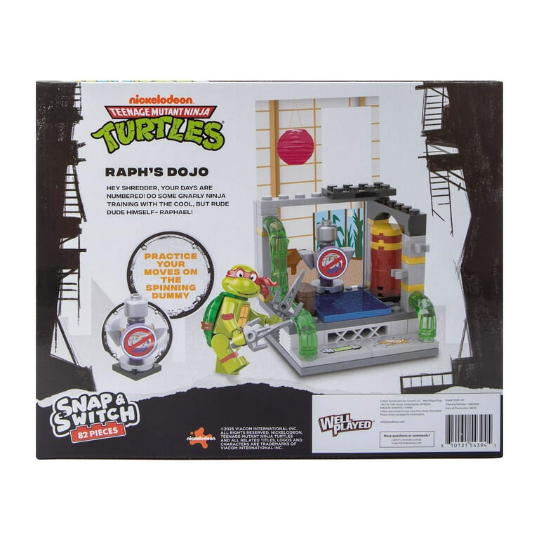 Teenage Mutant Ninja Turtles Raph's Dojo Snap Switch Set - Walmart.com
