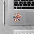 thumbnail image 2 of Patriotic Yorkshire Terrier 4th of July Independence Paws Cutout Transfer Sticker Yorkie Dog Lover Gifts Transparent Decal Art Decor - 02010, 2 of 5