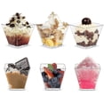 thumbnail image 3 of Vaso transparente de plástico desechable para pastel, 50 Uds., 60ml, 3 of 5